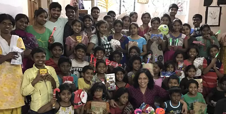 SOFKIN Children with Chaya Pamula